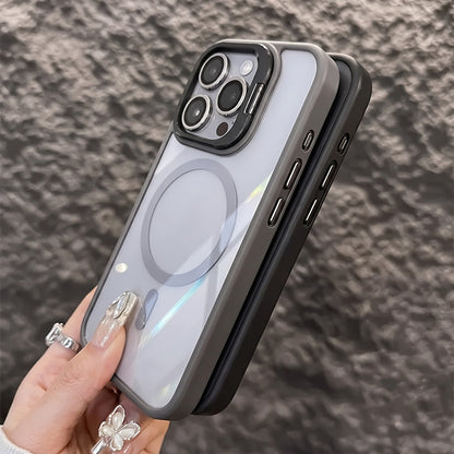 TYIIPLUS™ Magnetic Phone Case with Camera Protection & Built-In Stand