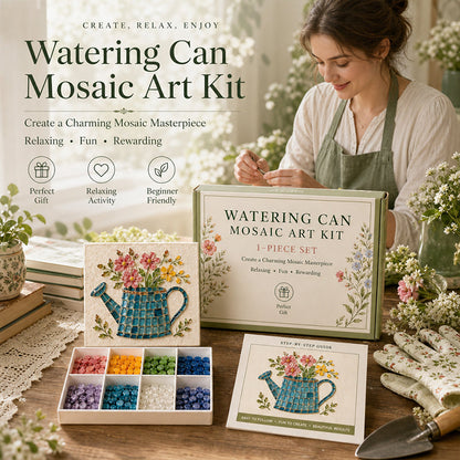 🎨Watering Can Mosaic Art Kit-Create a Charming Mosaic Masterpiece