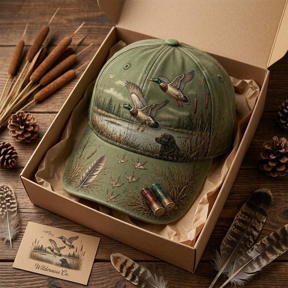 🦆 DUCK HUNTING WILD & READY HAT