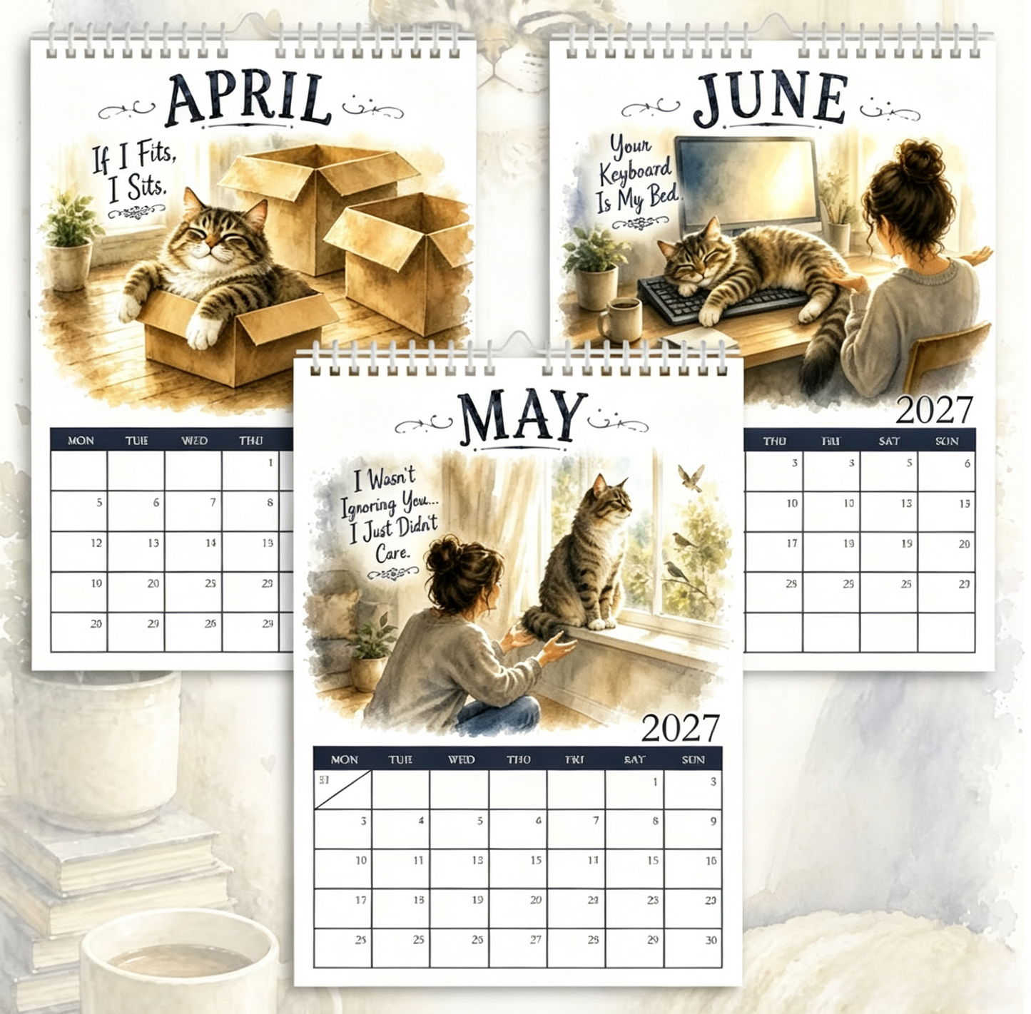A Cats Life 2027 Calendar