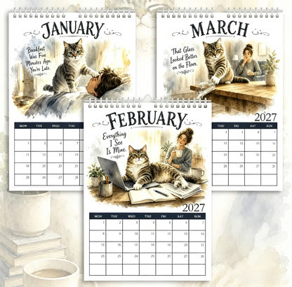A Cats Life 2027 Calendar
