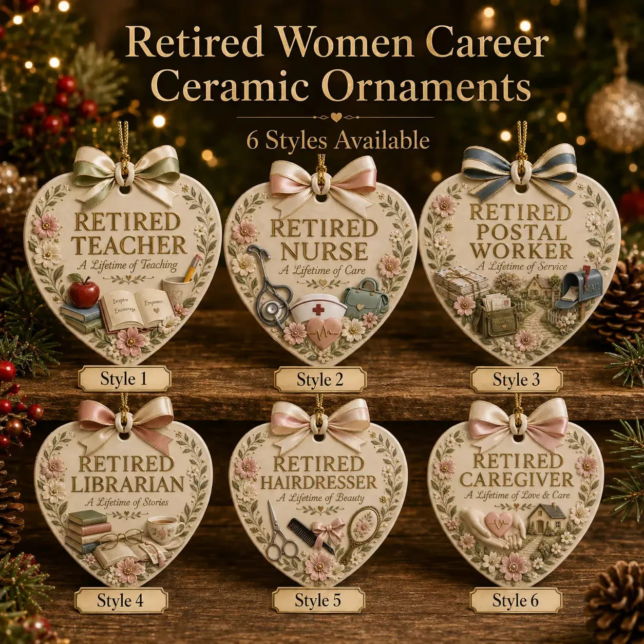 🎄Retired Profession x Christmas Ornament