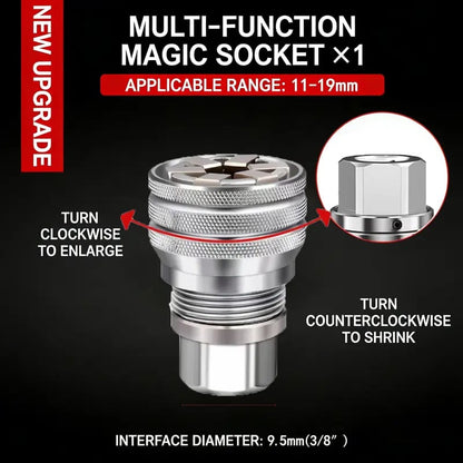 🛠️Multi-Function Universal Socket Wrench Tool