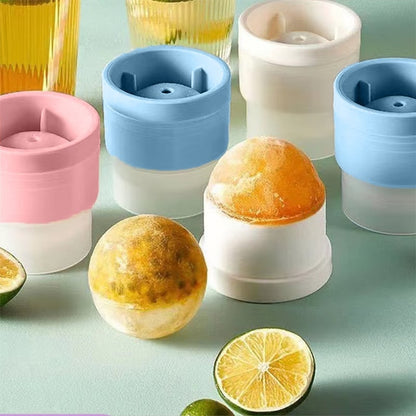 🧊 3-Pack Ice Ball Maker Moulds - For Whiskey, Cocktails, Bourbon
