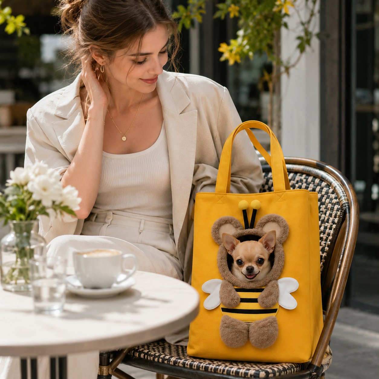🐾Luxury Hands‑Free Pet Tote Bag