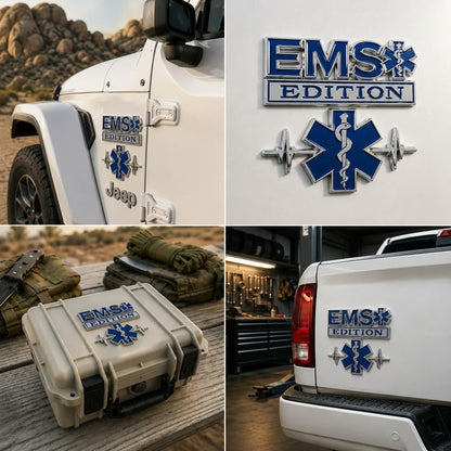 ⚕️EMS Car Emblem Metal Badge