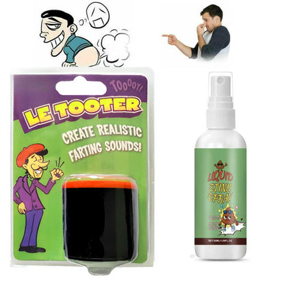 Le Tooter Fart Noise Makers + Fart Spray – Hilarious Prank Fun! 💨😂