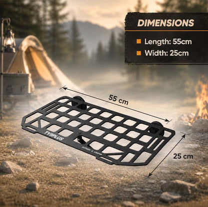 Heavy-Duty Magnetic Vehicle Side Table | Portable Grid Camp Desk