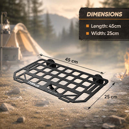 Heavy-Duty Magnetic Vehicle Side Table | Portable Grid Camp Desk