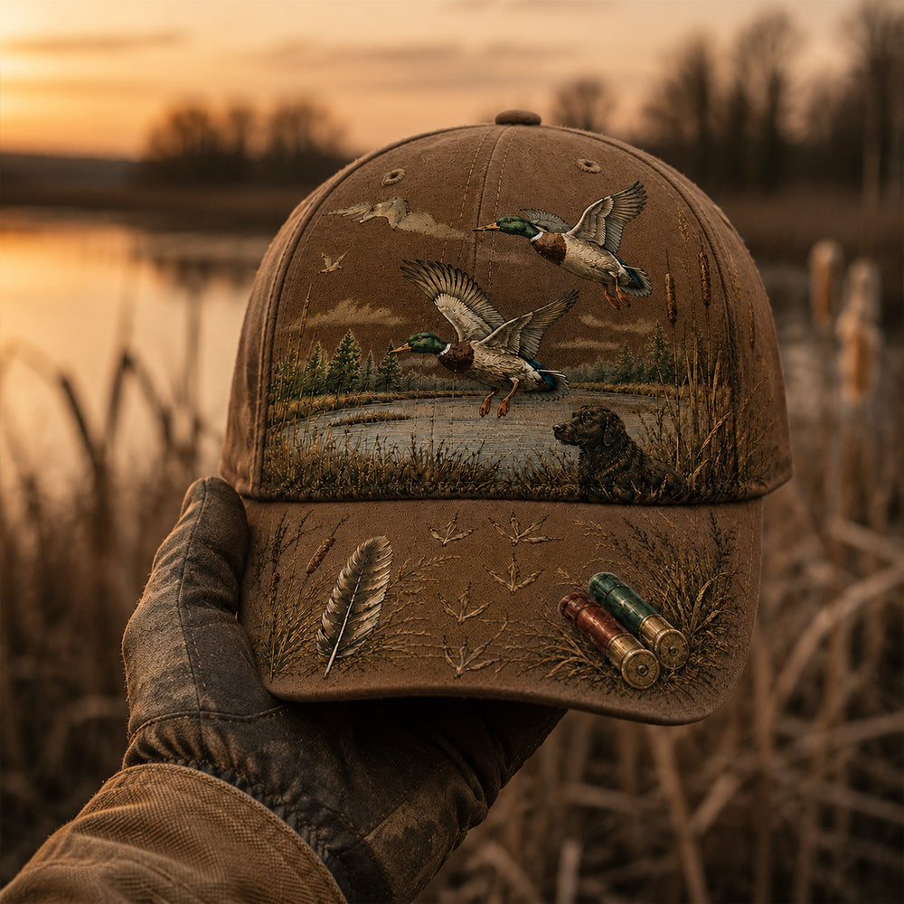 🦆 DUCK HUNTING WILD & READY HAT