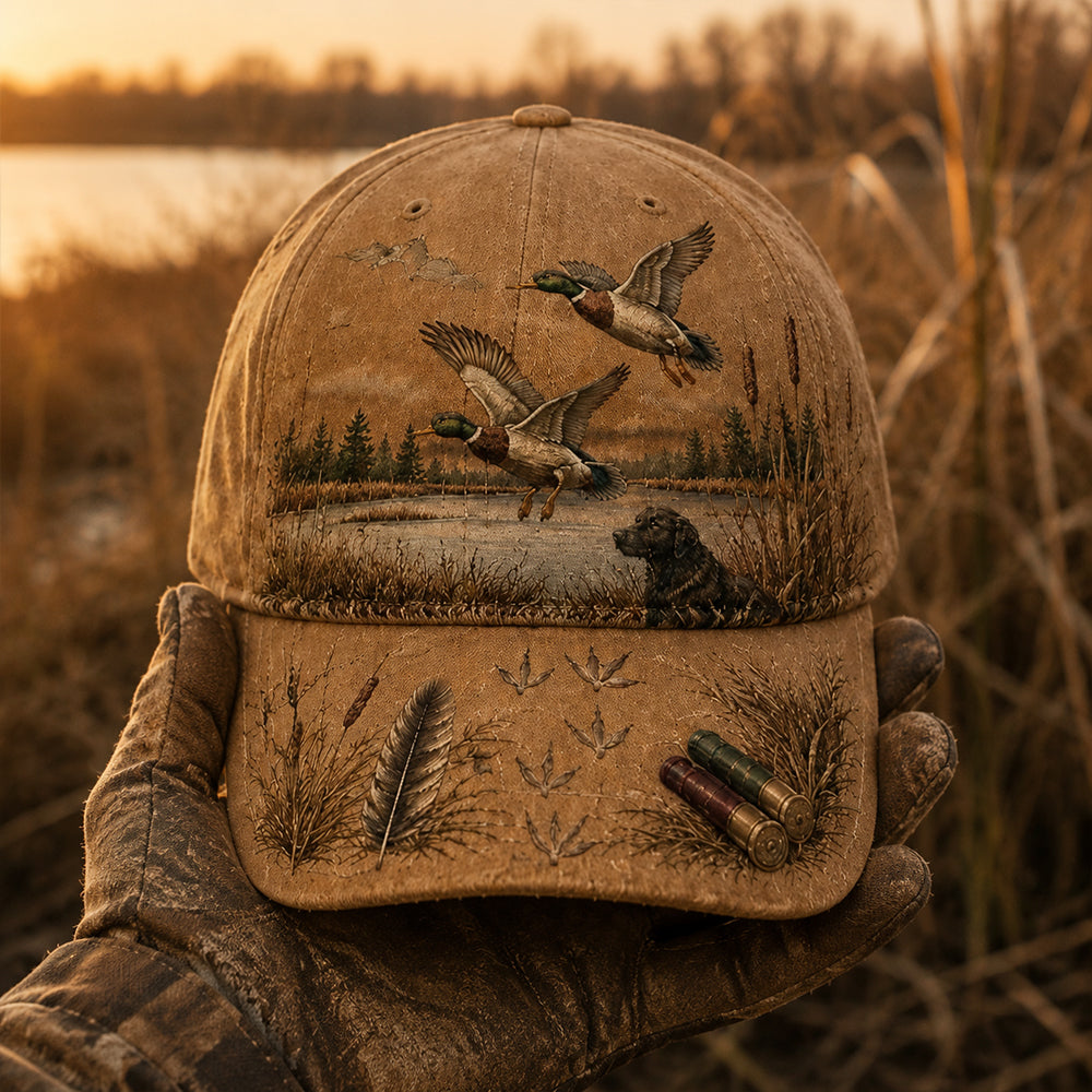 🦆 DUCK HUNTING WILD & READY HAT