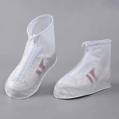 TYIIPLUS™ Waterproof Shoe Covers with Zipper & Adjustable Drawstring
