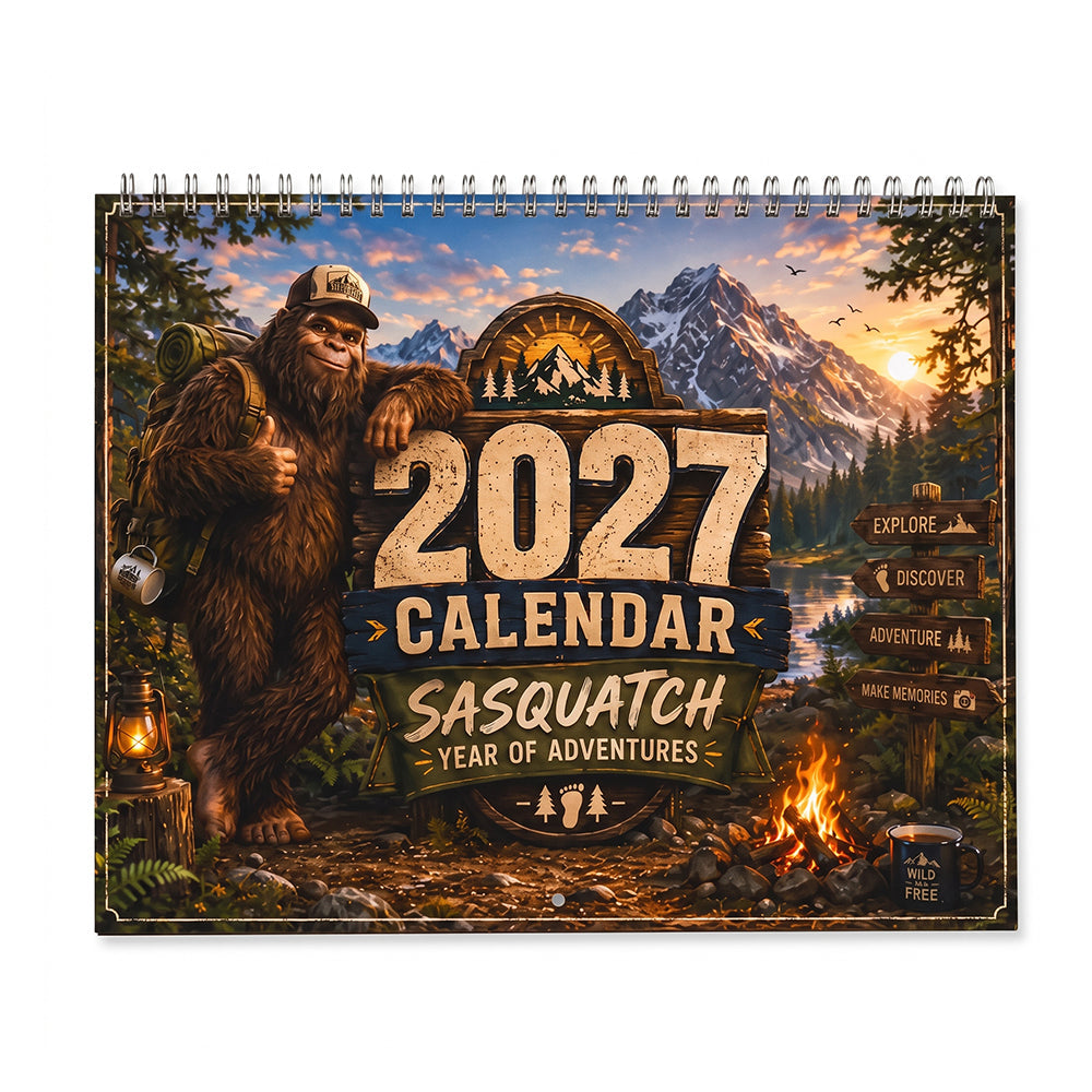 🦶Sasquatch Year of Adventures 2027 Calendar