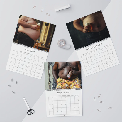😂🍺Beer Belly Funny 2027 Wall Calendar