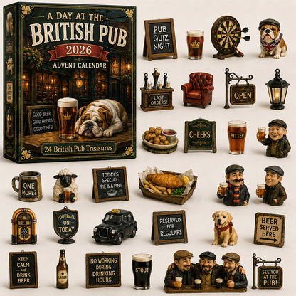 🍺A Day at the British Pub 2026 Advent Calender