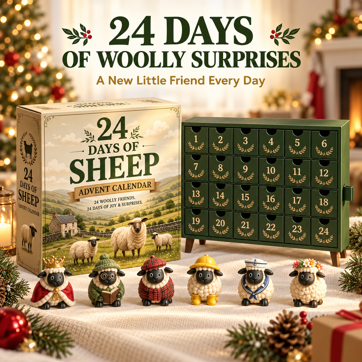 🐑 24 Days of Sheep 2026 Advent Calendar
