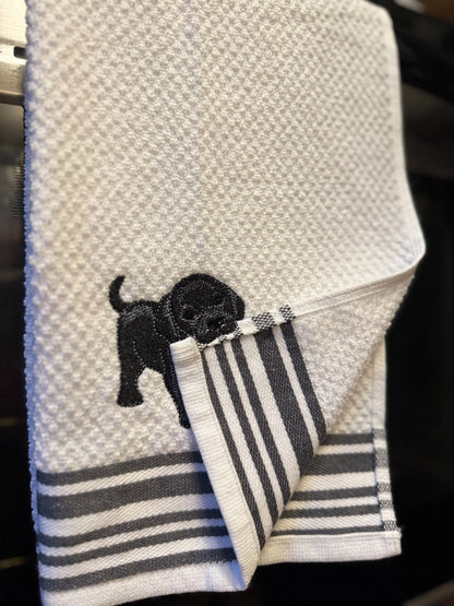 Peekaboo Towel Buddies - 16"x26" Woven Cotton