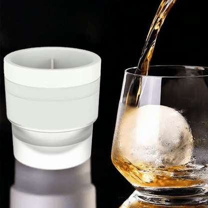 🧊 3-Pack Ice Ball Maker Moulds - For Whiskey, Cocktails, Bourbon