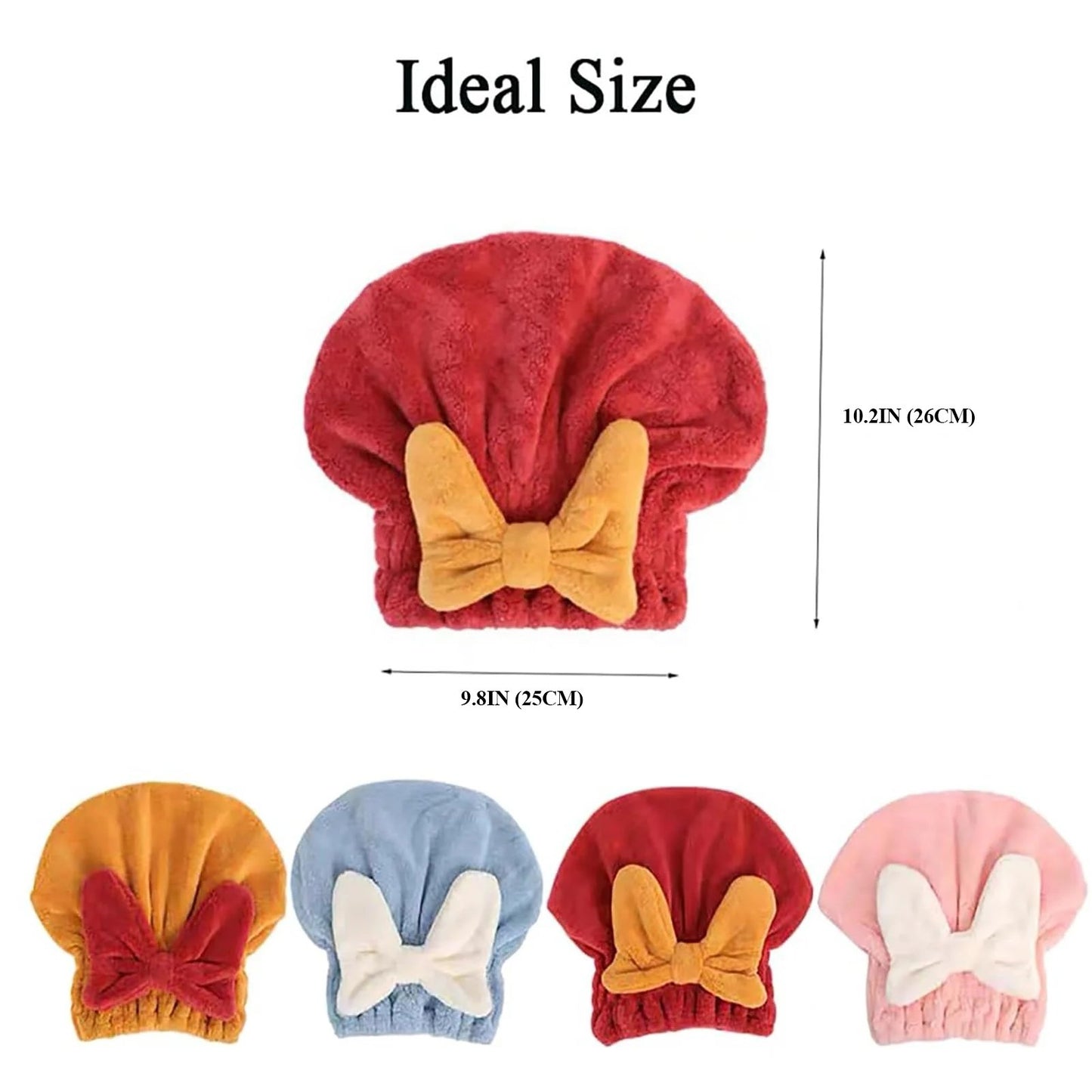 🎀 New Super Absorbent Hair Towel Wrap for Wet Hair