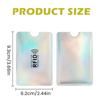 [8-Pack] RFID Blocking Sleeves: Slim & Lightweight Protection for Credit & ID Cards
