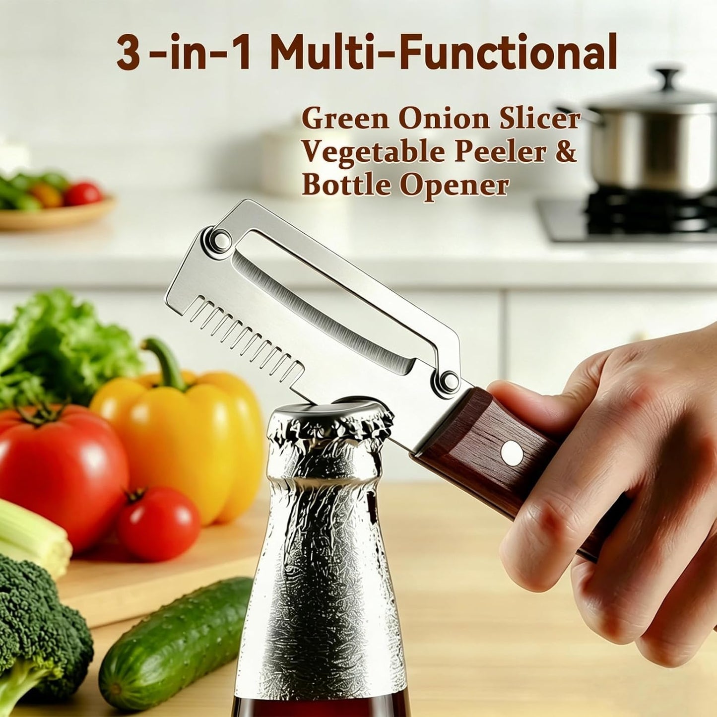 3-in-1 Multifunctional Vegetable Peeler