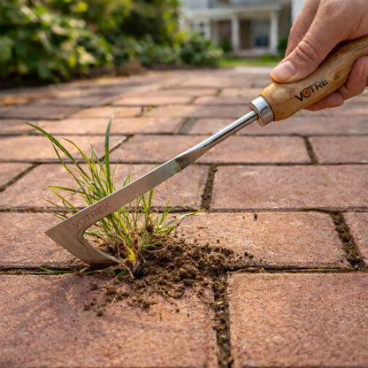 2026 Upgraded Crack Weeder Tool – Pull Weeds From The Root, Not The Leaves