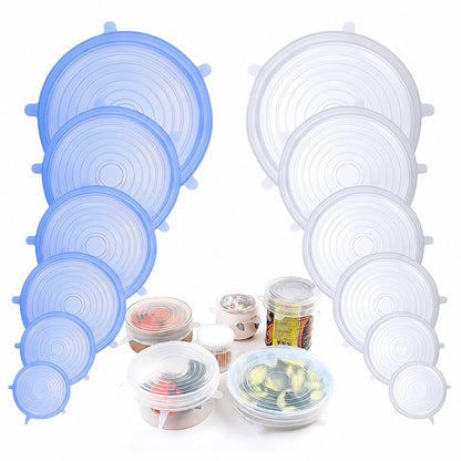 Reusable Silicone Stretch Lids