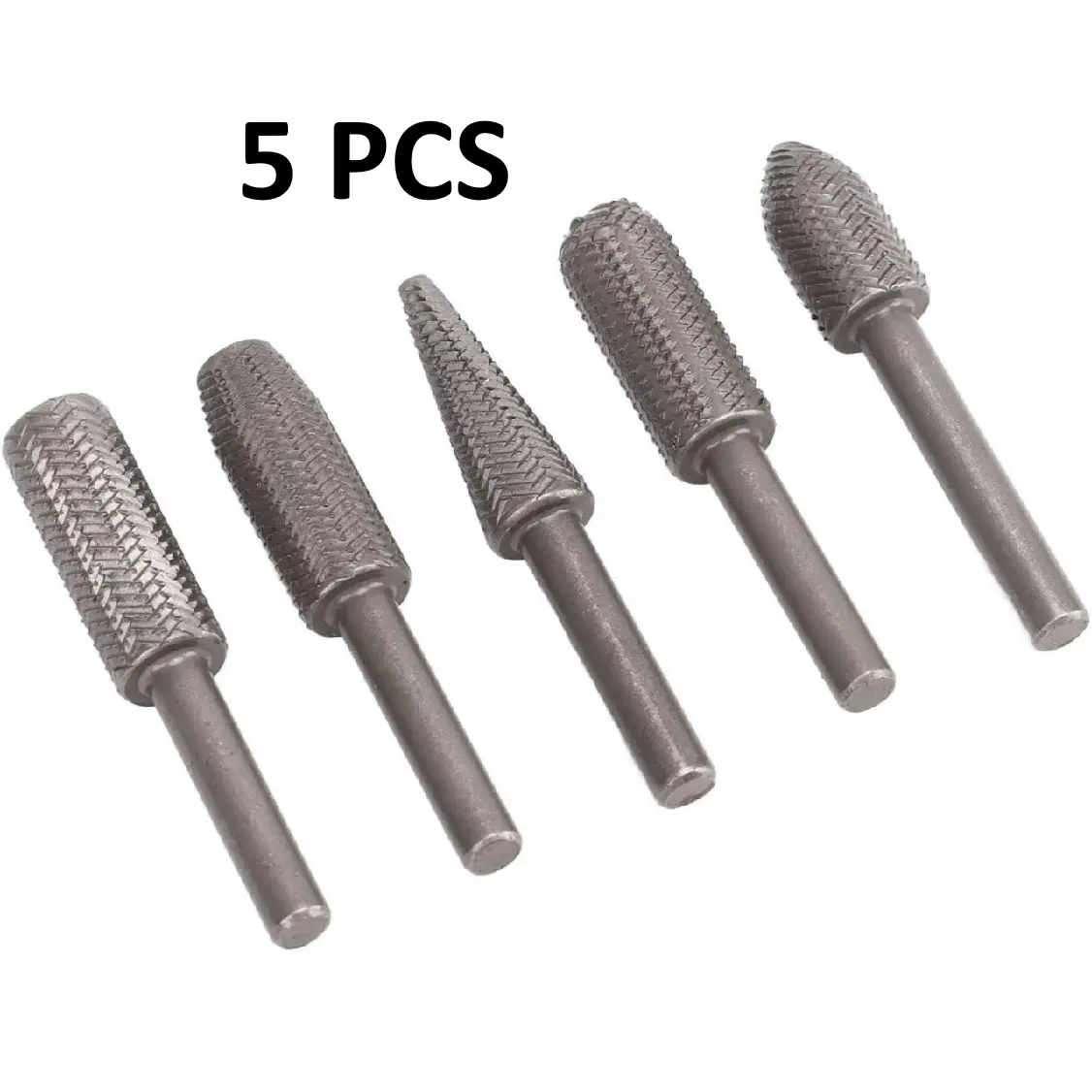 Free Shipping🔥5PCS Tungsten Carbide Rotary File Set – Fast Shaping, Carving & Grinding