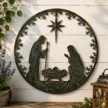 Nativity Scene Christmas Wall Decor
