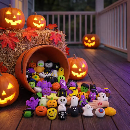 🎃 30PCS Halloween Mochi Squishy Toys