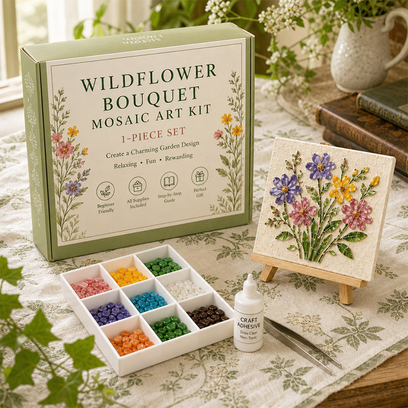 🎨Watering Can Mosaic Art Kit-Create a Charming Mosaic Masterpiece