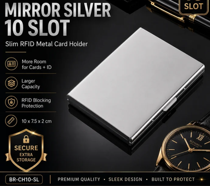 Tyiiplus™ RFID Blocking Metal Card Holder