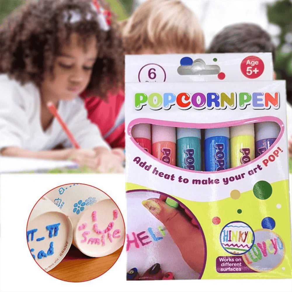 🎄Christmas Magic 3D Art Pens – Heat-Reactive Creative Drawing Set 🔥