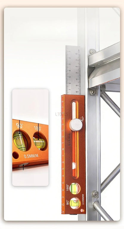 Multifunctional Marking Level Ruler