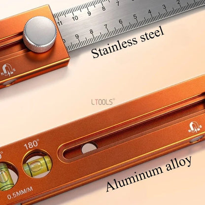 Multifunctional Marking Level Ruler