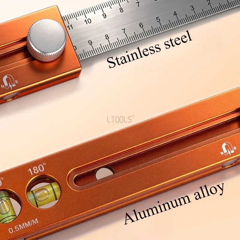 Multifunctional Marking Level Ruler