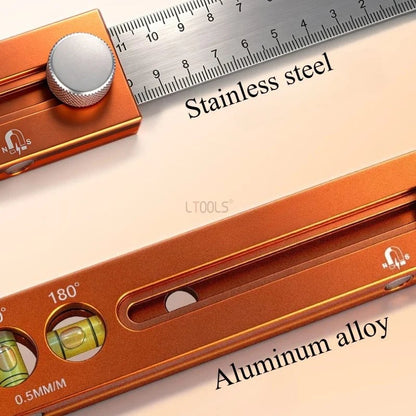 Multifunctional Marking Level Ruler