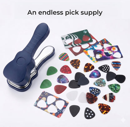 Guitar Pick Punch Accessory Kit - Perfect Gift for Guitar Lovers