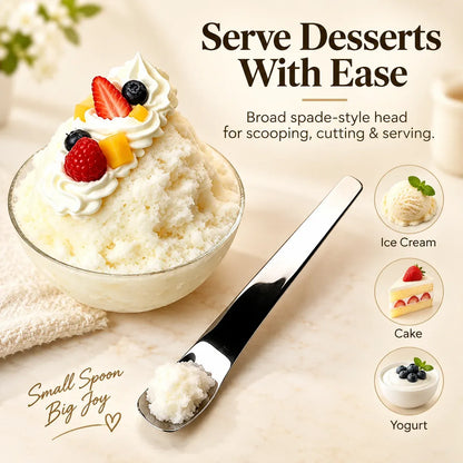 316L Stainless Steel Dessert Spade Spoon
