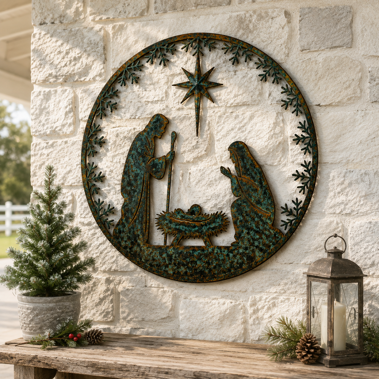 Nativity Scene Christmas Wall Decor