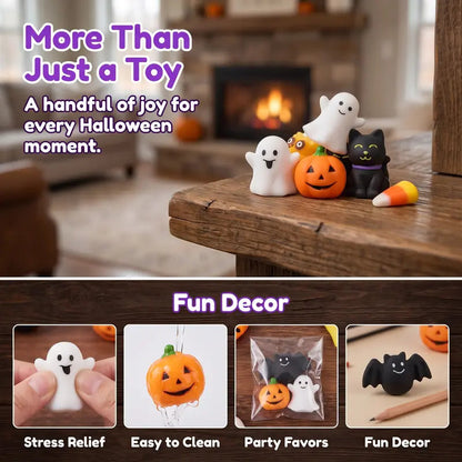 🎃 30PCS Halloween Mochi Squishy Toys