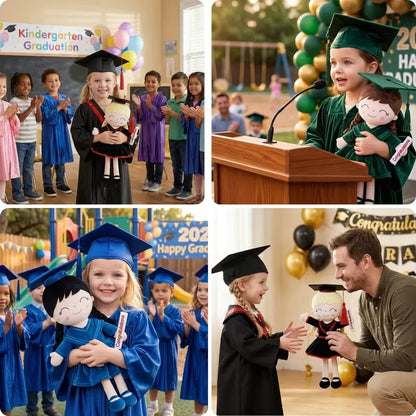 🎓 Gloveleya Class of 2026 Graduation Doll – 16” Soft Plush Keepsake Gift with Gift Bag