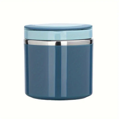 Stainless Steel Insulated Lunch Box with Handle – Leakproof Stackable Food Container for Office, School & Travel