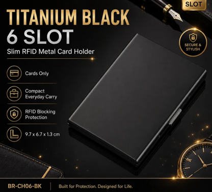 Tyiiplus™ RFID Blocking Metal Card Holder