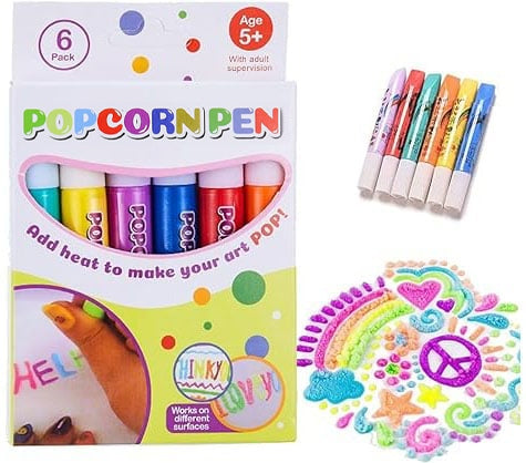 🎄Christmas Magic 3D Art Pens – Heat-Reactive Creative Drawing Set 🔥