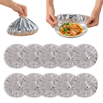 Reusable Foil Food Covers – Airtight Freshness & Bug Protection