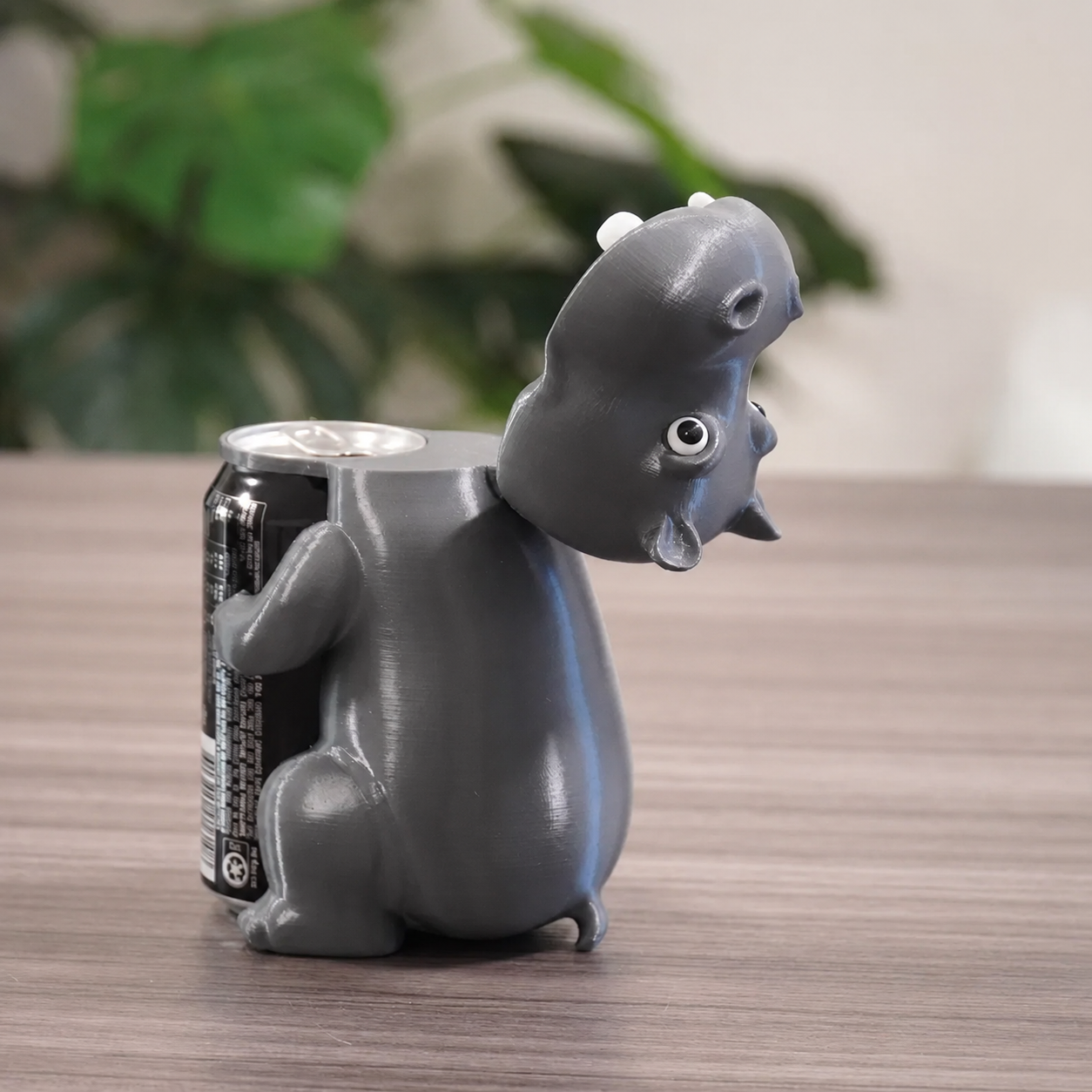 Fun Animal Can Cover | 3D-Printed Drink Can Dust Cover for Soda Cans, Parties, Camping & Fun Gifts