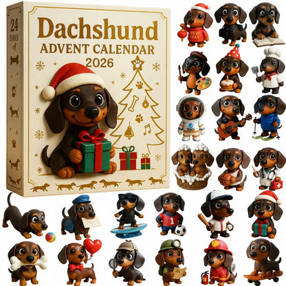 🎄2026 Dachshund Advent Calendar 🐶