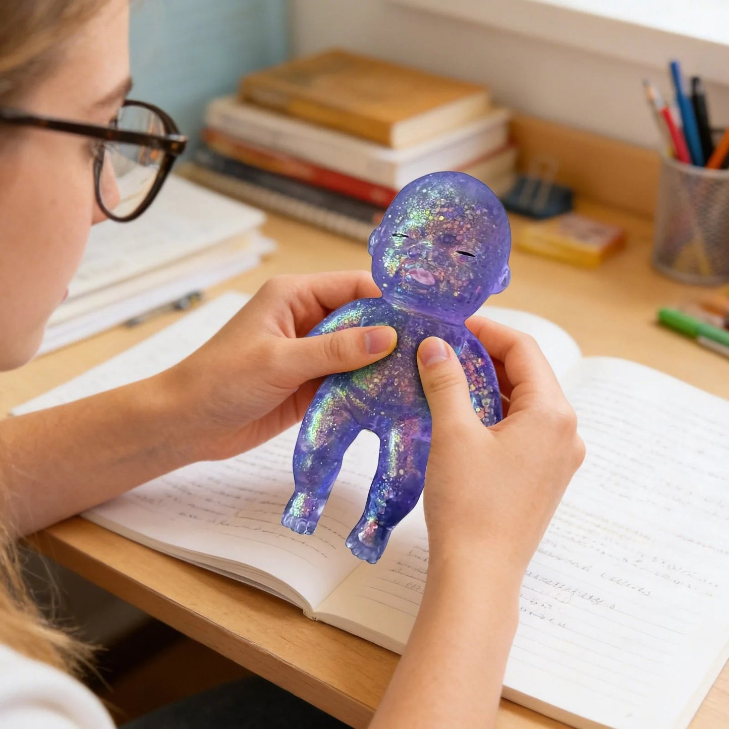 Sparkling Squishy Baby Toy