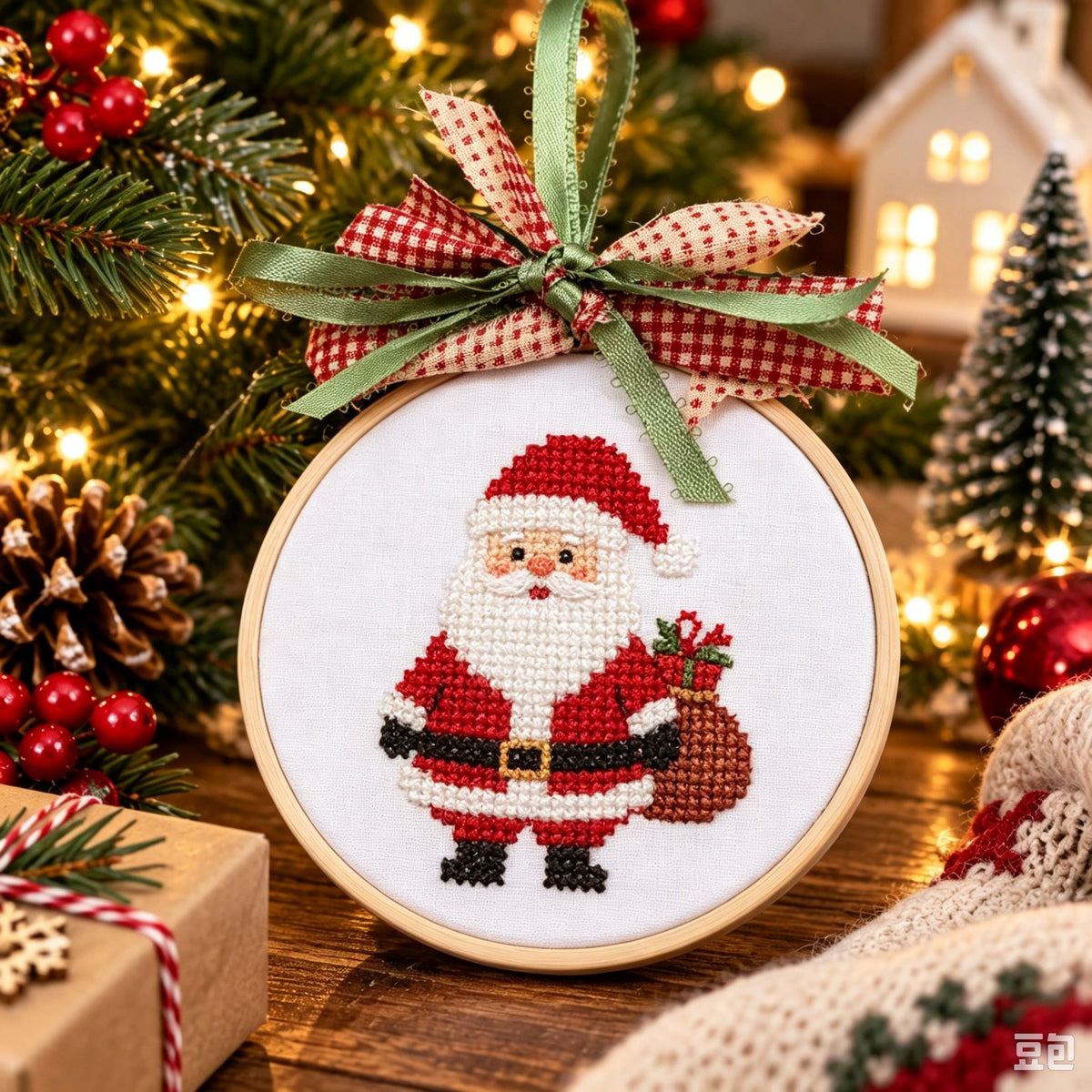 🎄Complete Christmas Embroidery Ornament DIY Kit